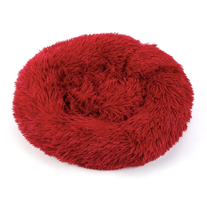 Comfy Dog/Cat Bed Round Pet Lounger Cushion
