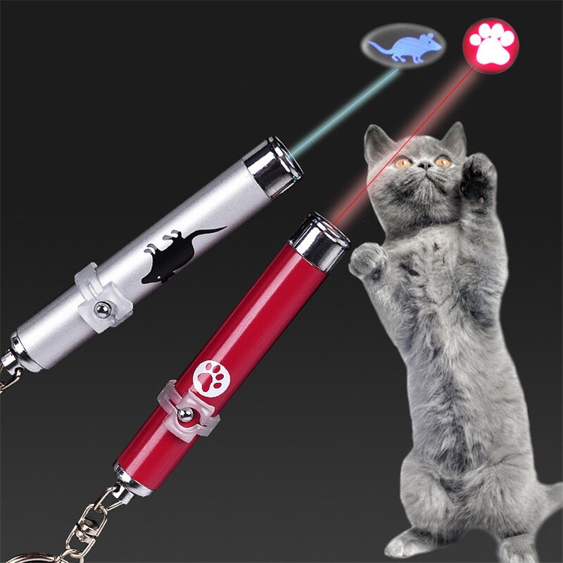 Keychain Multi Pattern LED Laser Pointer