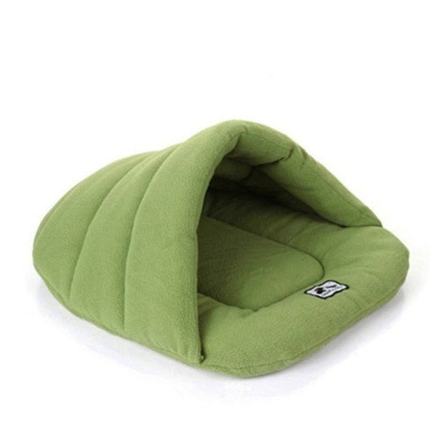 Soft Polar Fleece Warm Kennel Pet Bed Cave