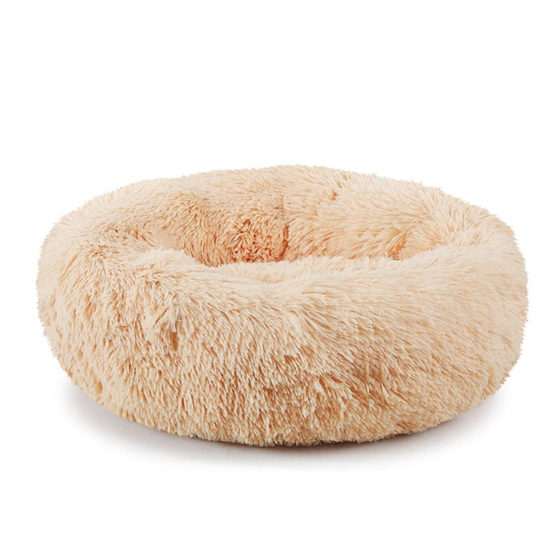Comfy Dog/Cat Bed Round Pet Lounger Cushion