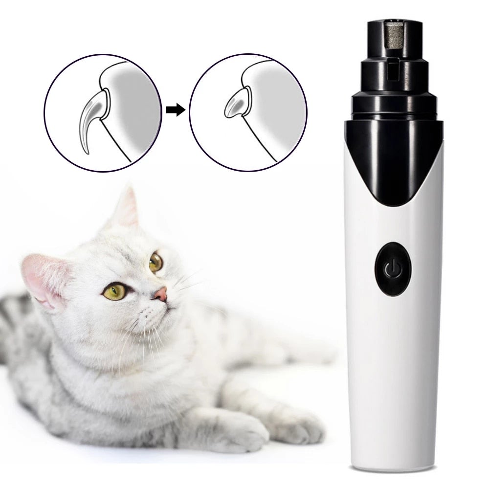 Electric Painless Pet Nail Clipper Trimmer