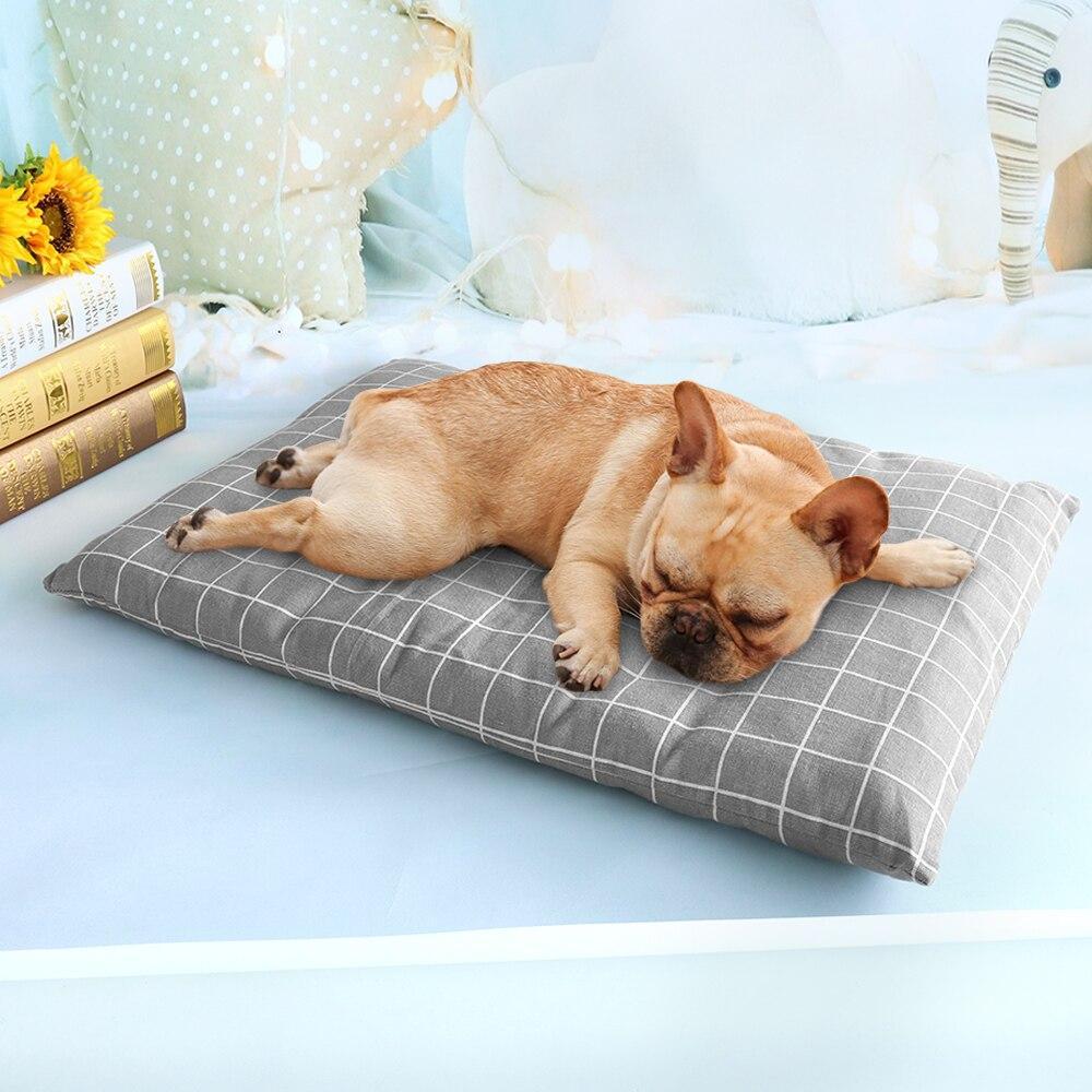 Soft Warm Pet Mattress Plaid Mat