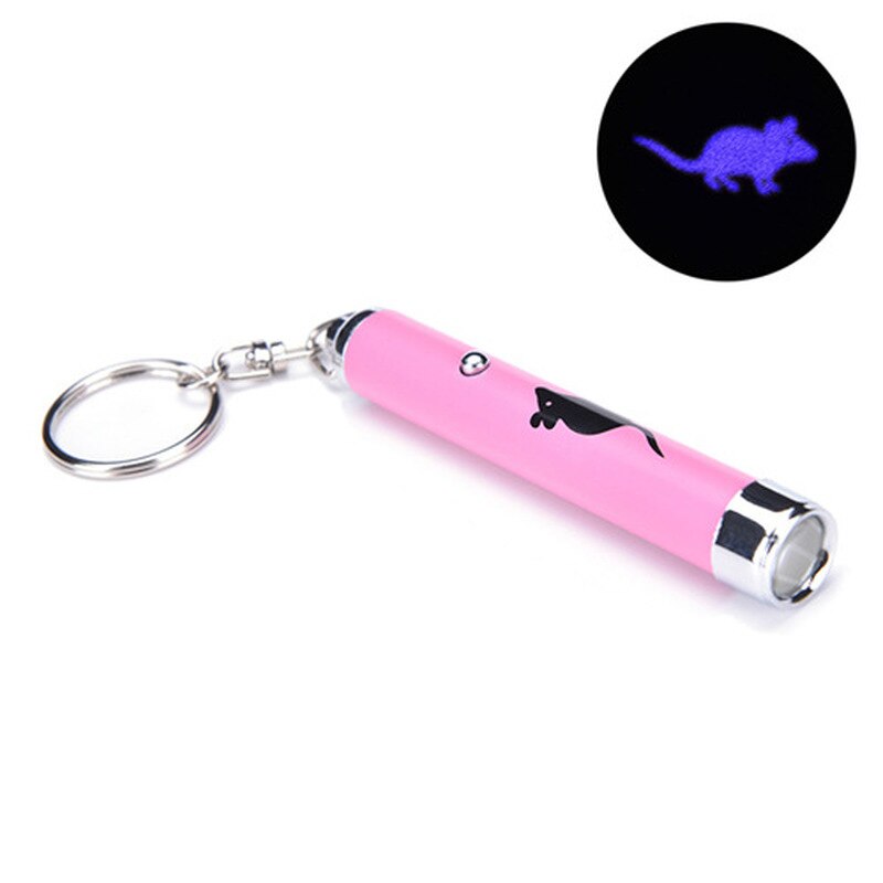 Keychain Multi Pattern LED Laser Pointer