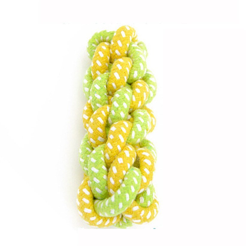 Green Rope Ball Toy for Dogs & Cats