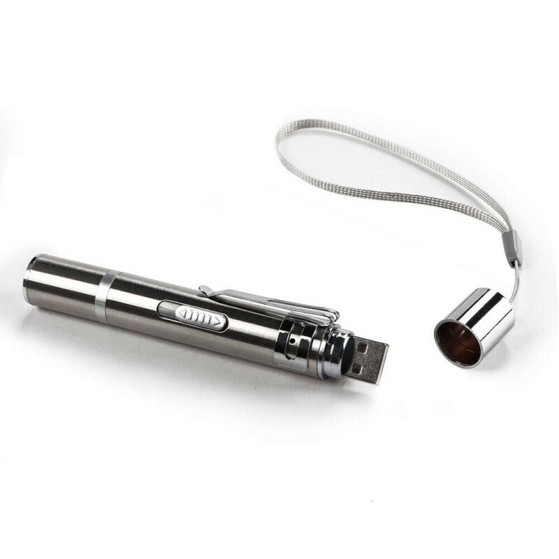 LED Laser Pointer 3 in 1 USB Charging Multi Pattern